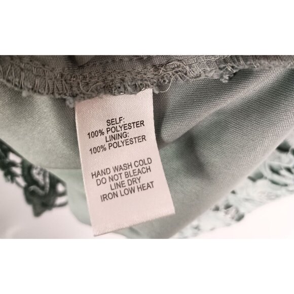 Lulus Love Poem Sage Green Lace Mini Dress Women’s Size M Wedding Party - Picture 2 of 7